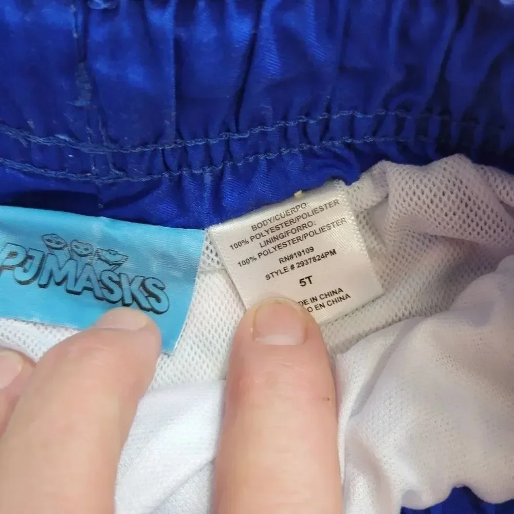 PJ Masks swim trunks 5T